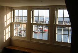 3 self-catering apartments with superb views over Arbroath Harbour on the East Coast 